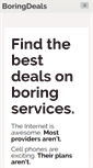Mobile Screenshot of boringdeals.com